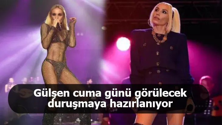 Şarkıcı Gülşen karakolda imza verdi